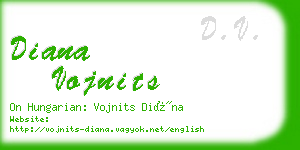 diana vojnits business card